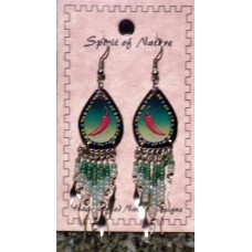 Spirit Of Nature Chili Earrings Green
